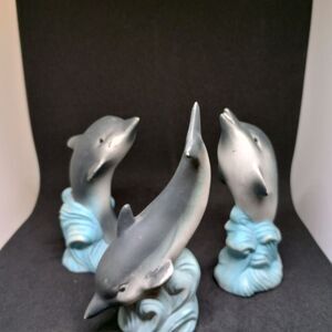 Blue Dolphin Figurines